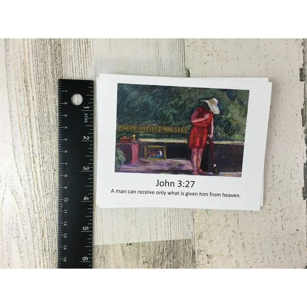 Bible Verse Scripture Note Cards Stationery Praise Art Ministry Kathryn Hoppe